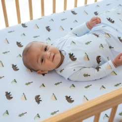 Kyte Baby Crib Sheet in Yosemite Hot