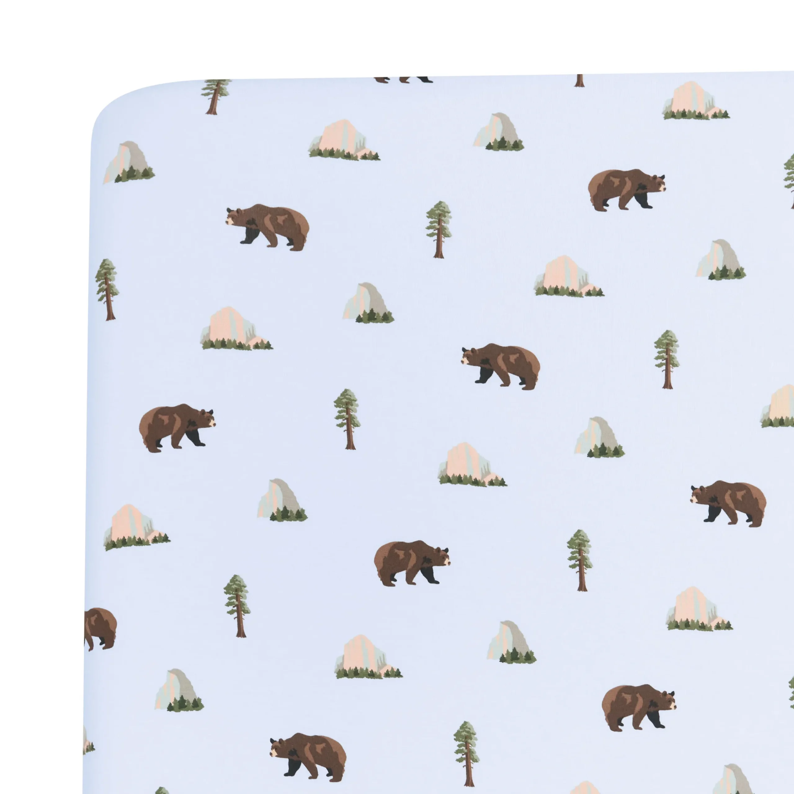 Kyte Baby Crib Sheet in Yosemite Hot