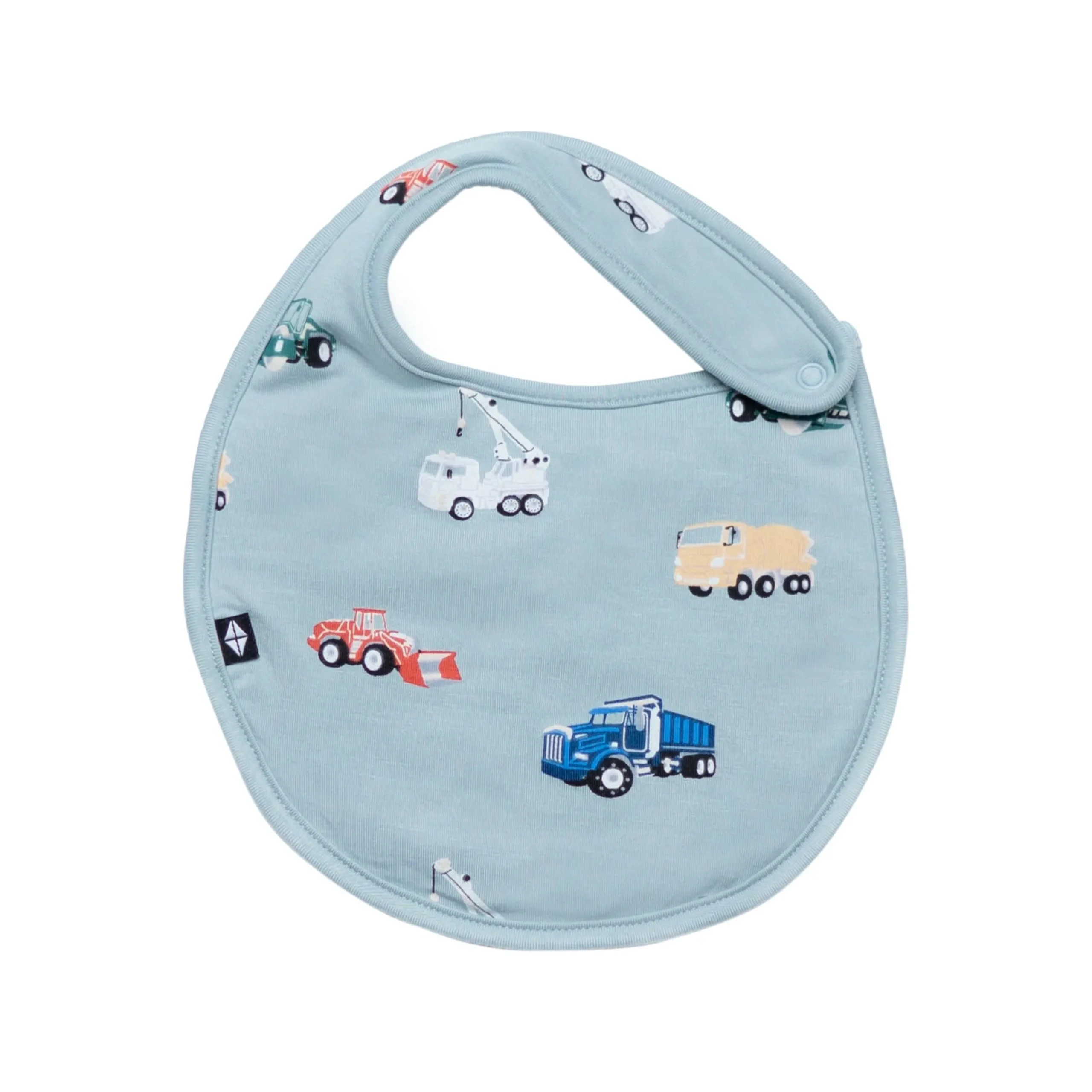 Kyte Baby Cushy Bib in Construction Hot