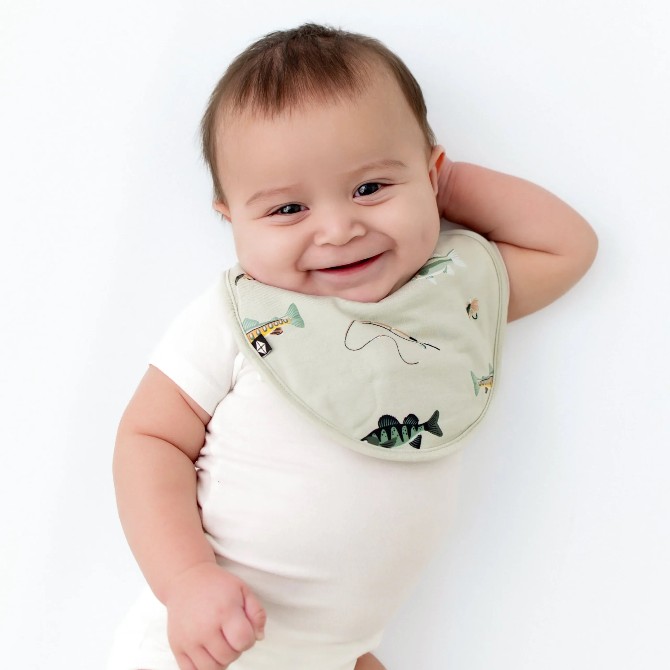 Kyte Baby Cushy Bib in Fishing Online