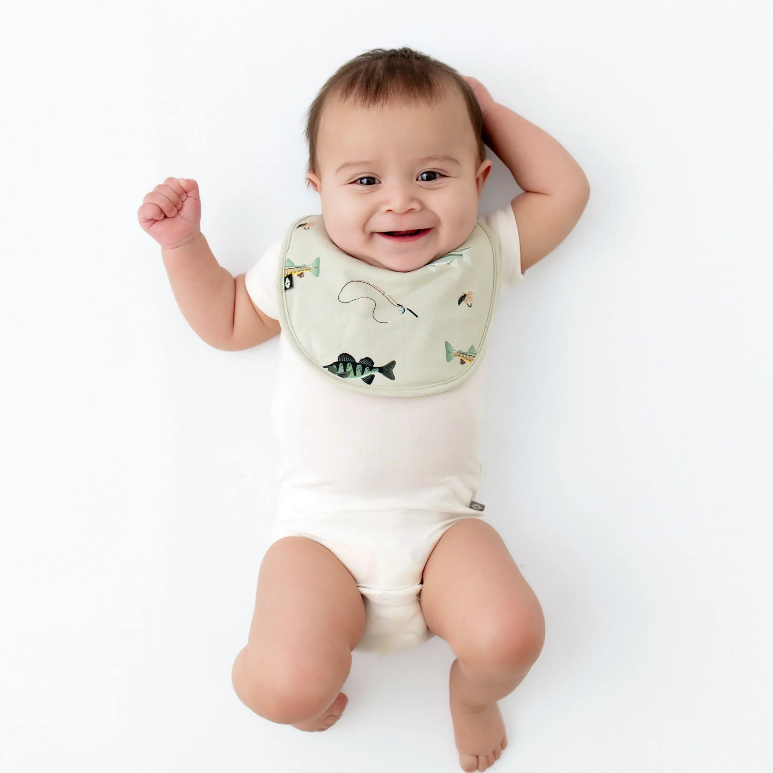 Kyte Baby Cushy Bib in Fishing Online
