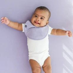 Kyte Baby Cushy Bib in Taro Discount
