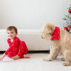 Kyte Baby Dog Bandana in Candy Cane