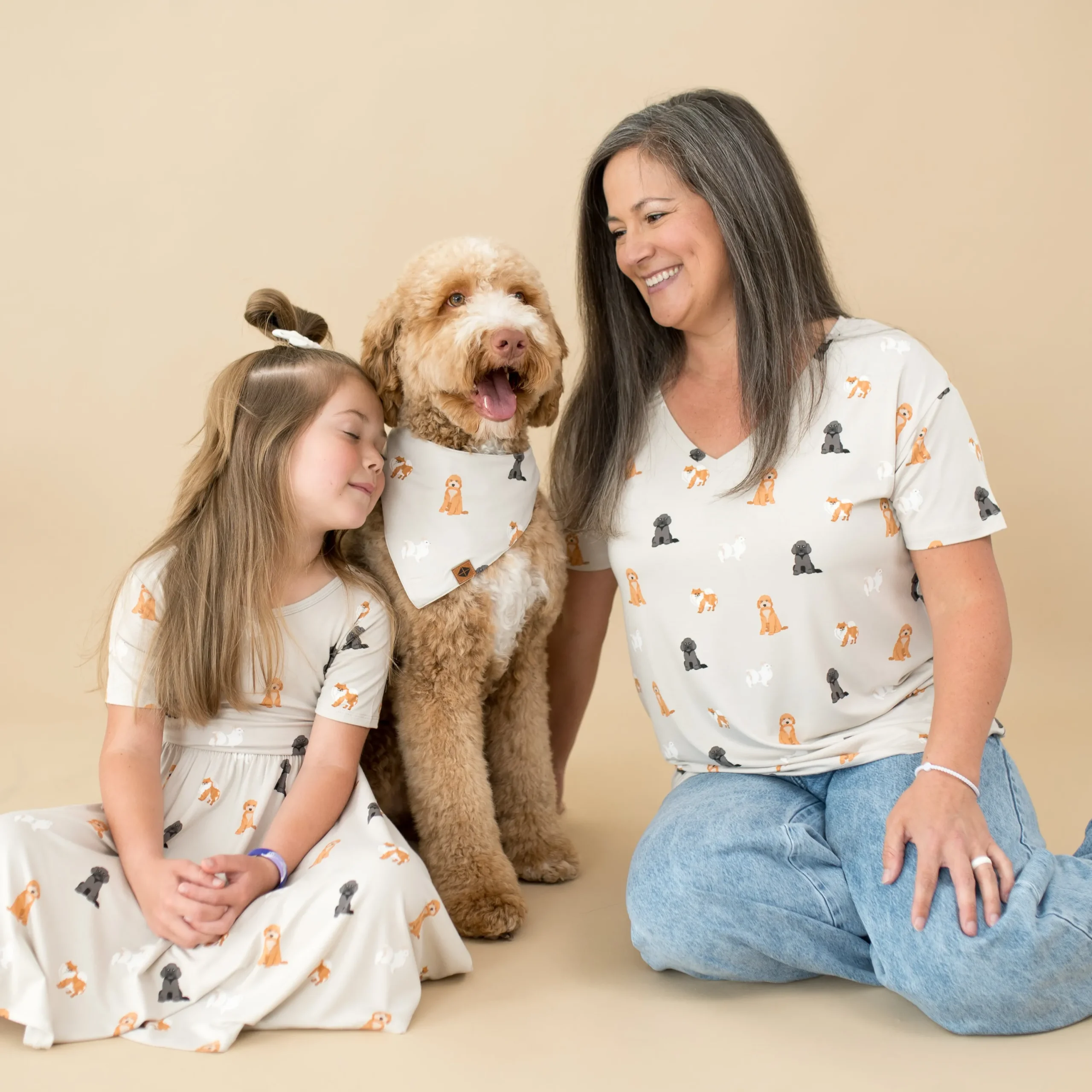 Kyte Baby Dog Bandana in Fluffy Dog Outlet