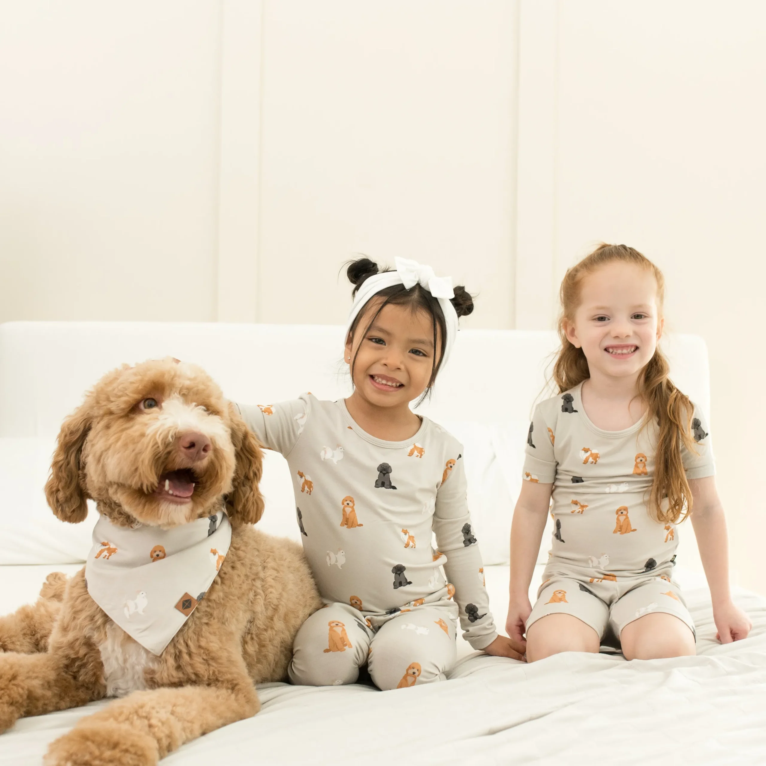 Kyte Baby Dog Bandana in Fluffy Dog Outlet