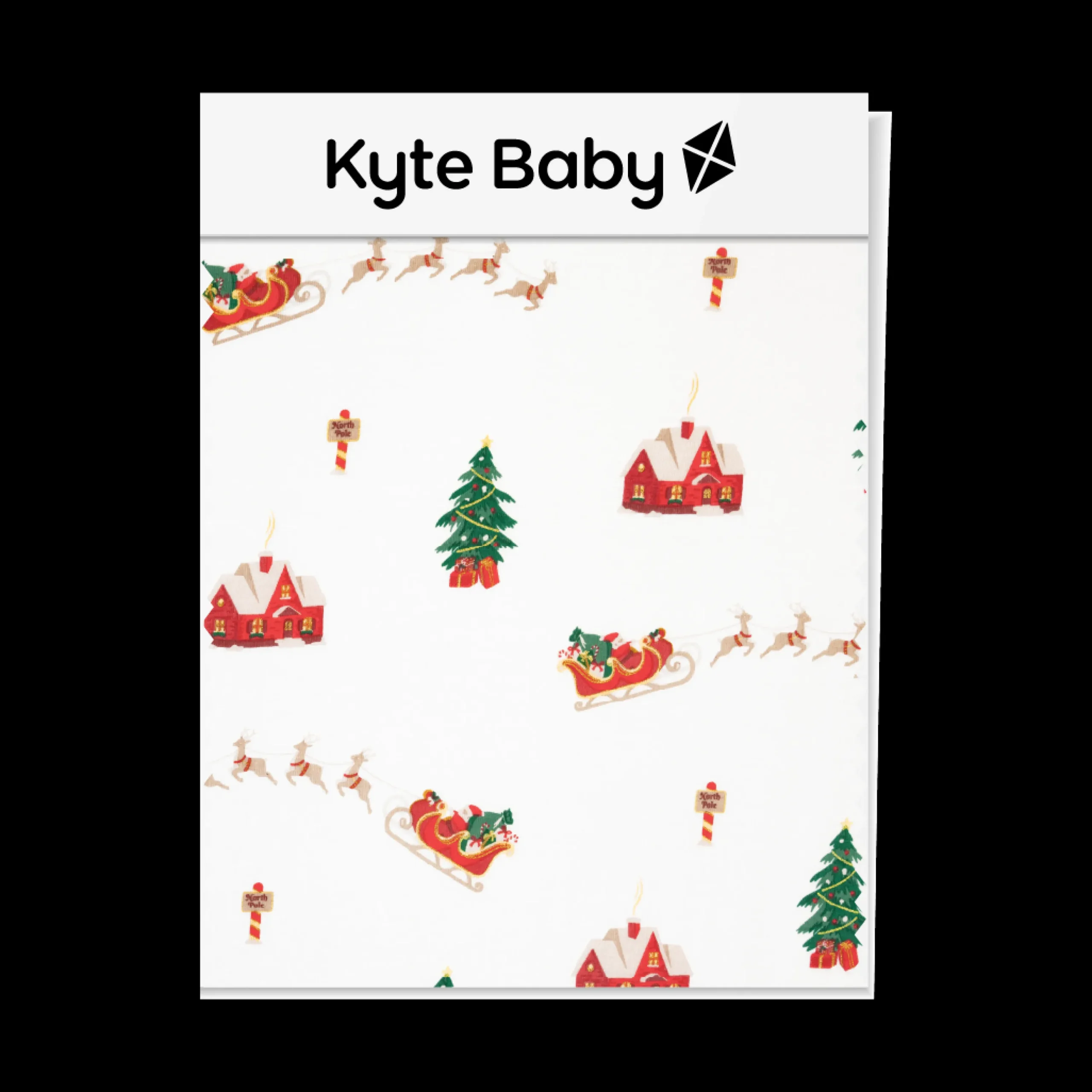 Kyte Baby Dog Bandana in Santa Sleigh Online