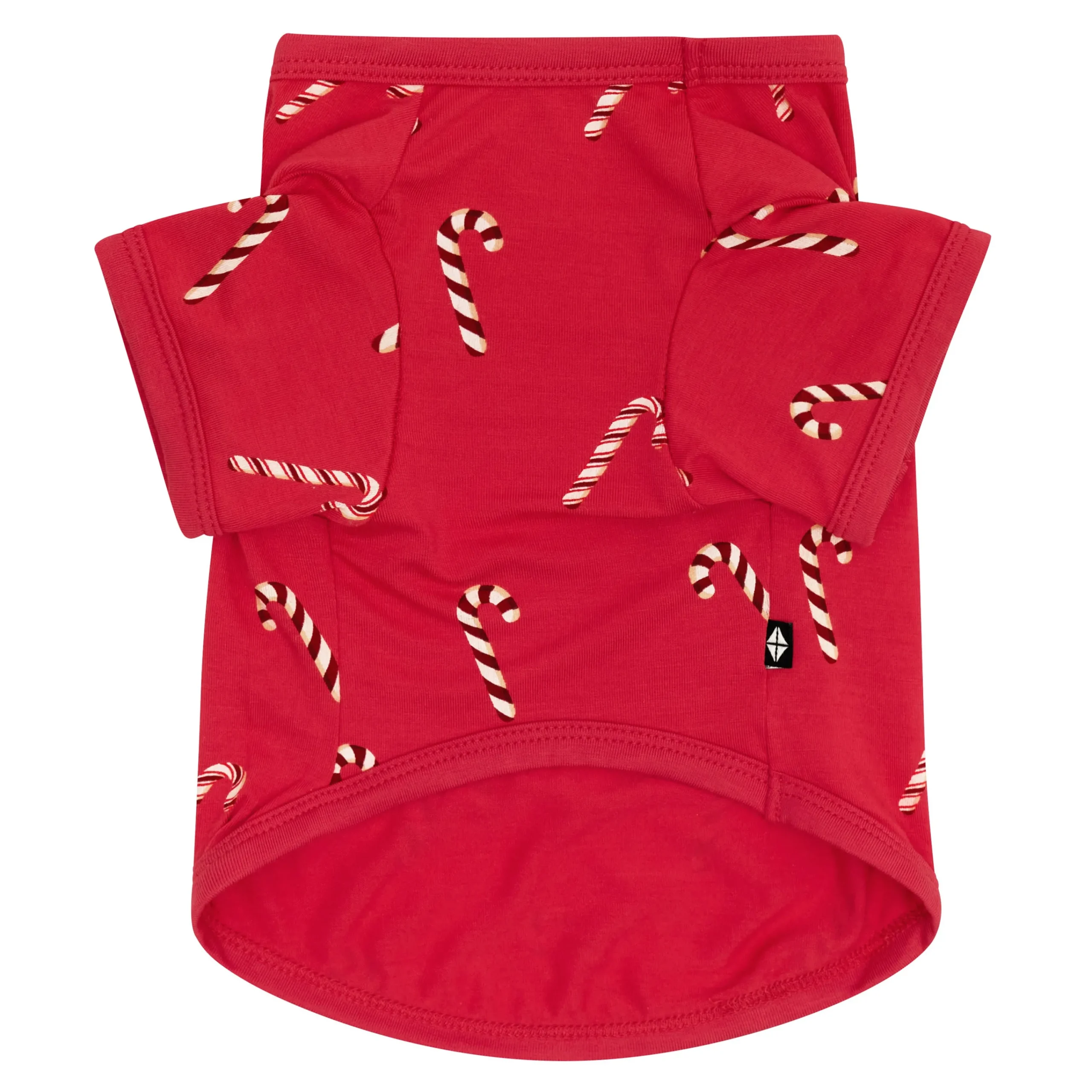 Kyte Baby Dog Tee in Candy Cane Best