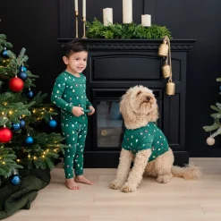 Kyte Baby Dog Tee in Merry and Bright Merry & Bright Clearance