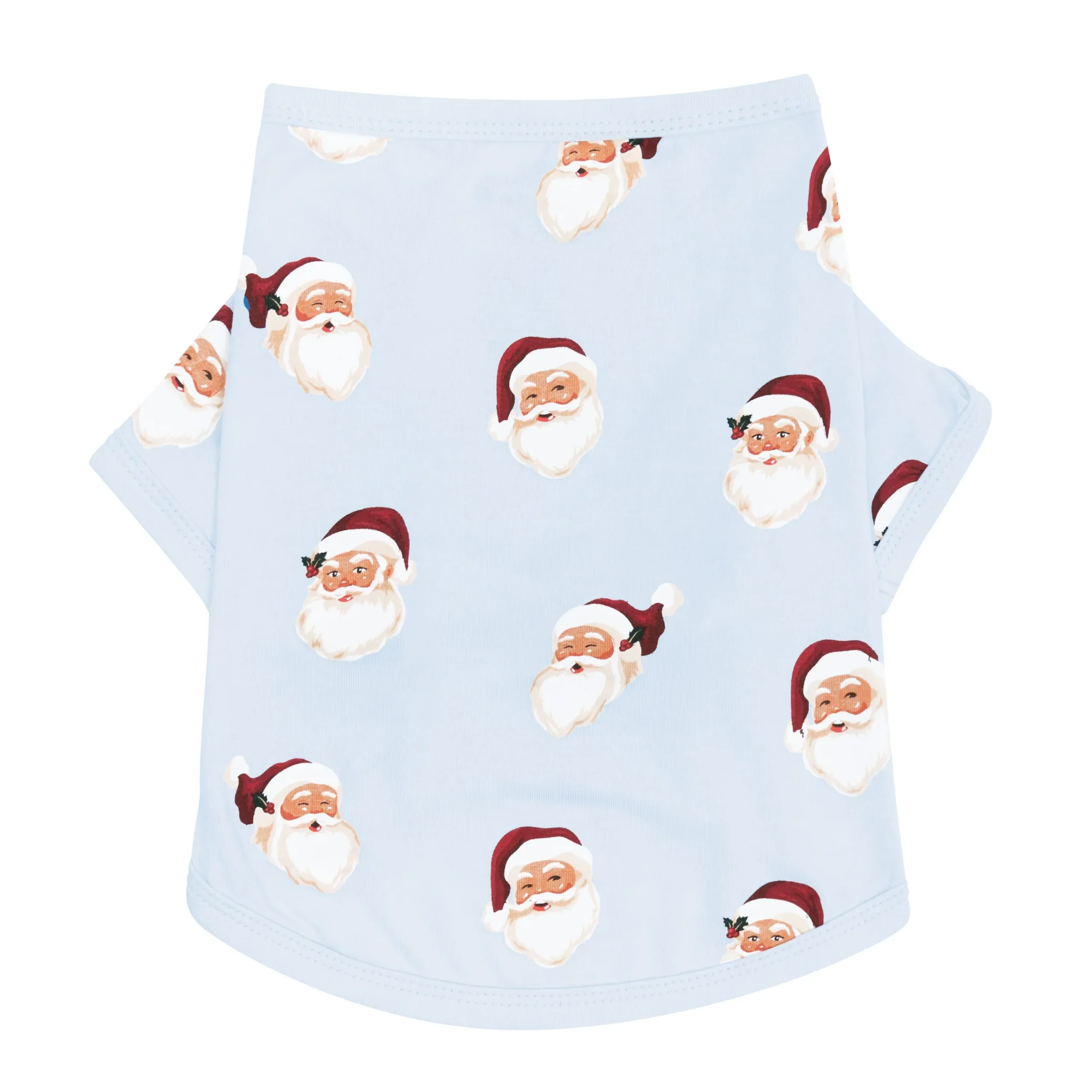 Kyte Baby Dog Tee in Vintage Santa Hot