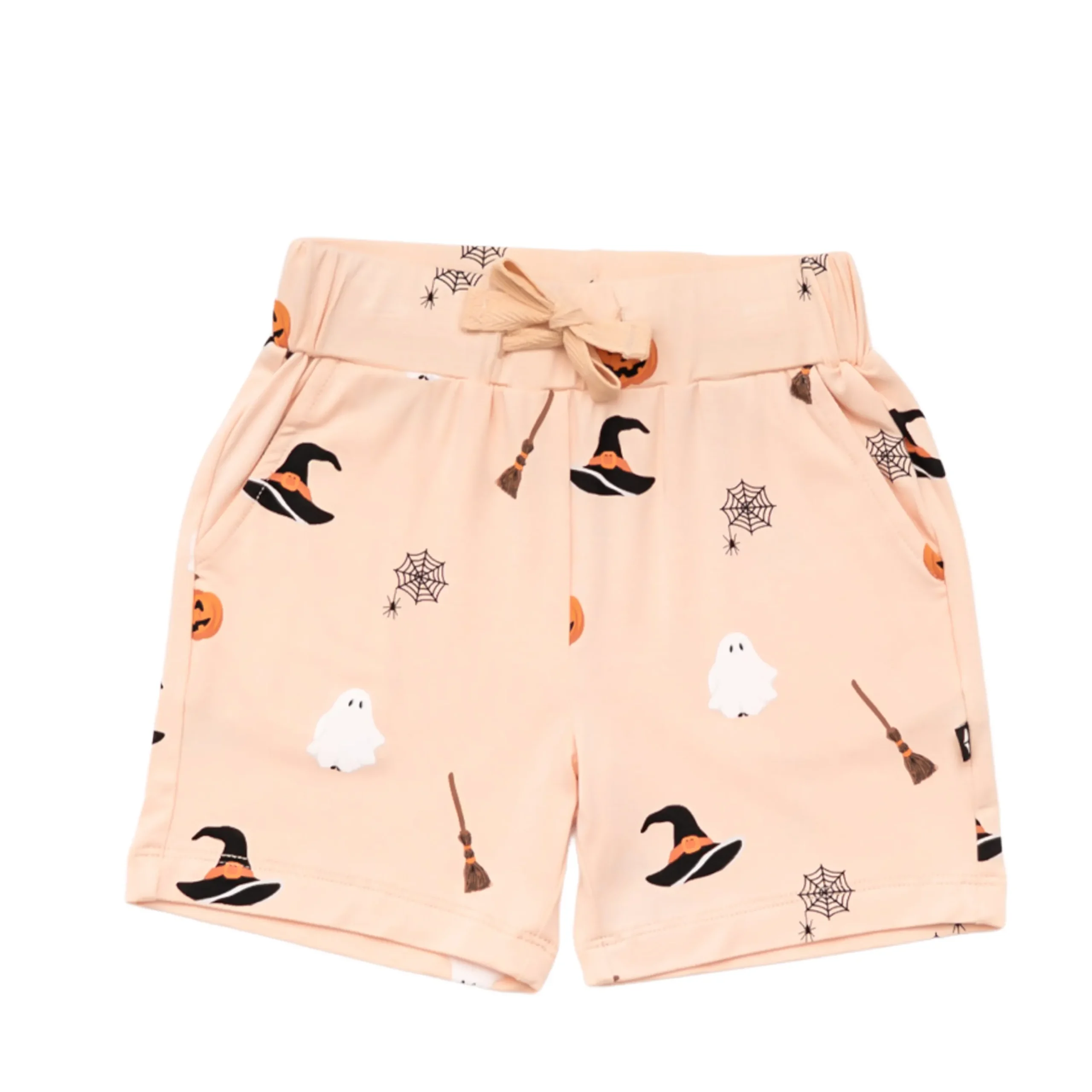 Kyte Baby Drawstring Short in Bewitched Hot