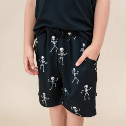 Kyte Baby Drawstring Short in Skeleton