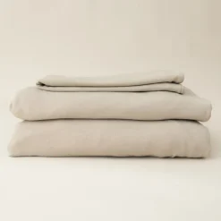 Kyte Baby Fitted Sheet with Pillowcases in Almond Best