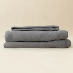 Kyte Baby Fitted Sheet with Pillowcases in Charcoal Outlet