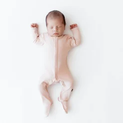 Kyte Baby Footie in Blush Clearance