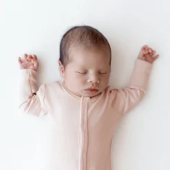 Kyte Baby Footie in Blush Clearance
