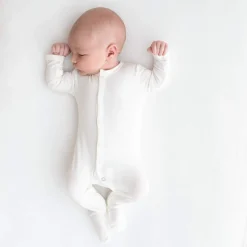 Kyte Baby Footie in Cloud Best
