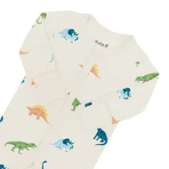 Kyte Baby Footie in Ecru Roar