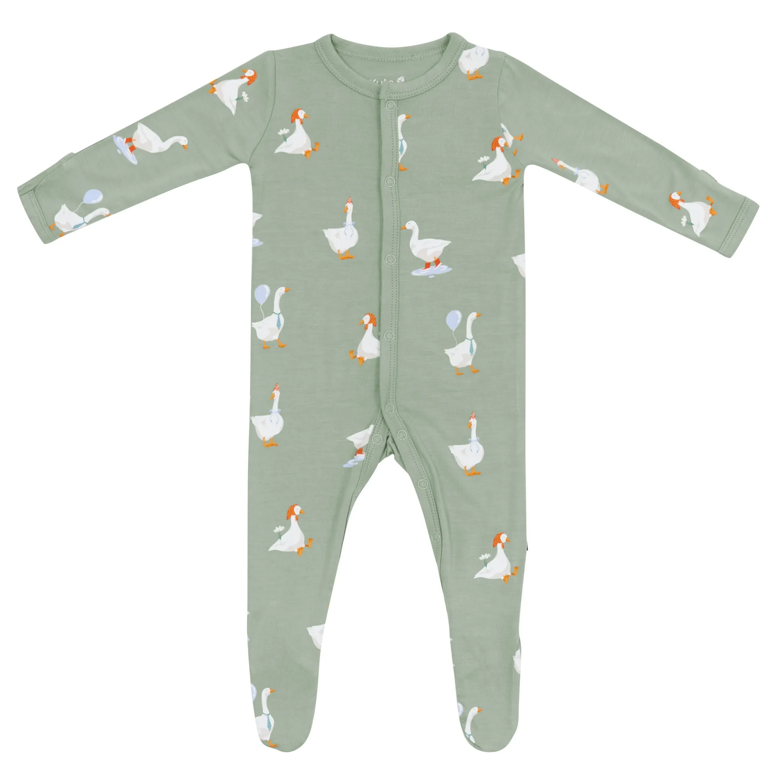 Kyte Baby Footie in Silly Goose