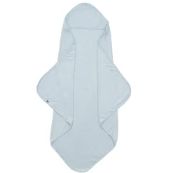 Kyte Baby Hooded Bath Towel in Fog Hot