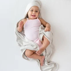 Kyte Baby Hooded Bath Towel in Oat Online