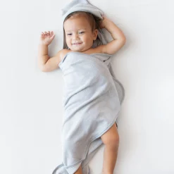 Kyte Baby Hooded Bath Towel in Storm