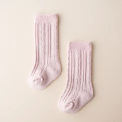 Kyte Baby Knee High Socks in Blush Outlet