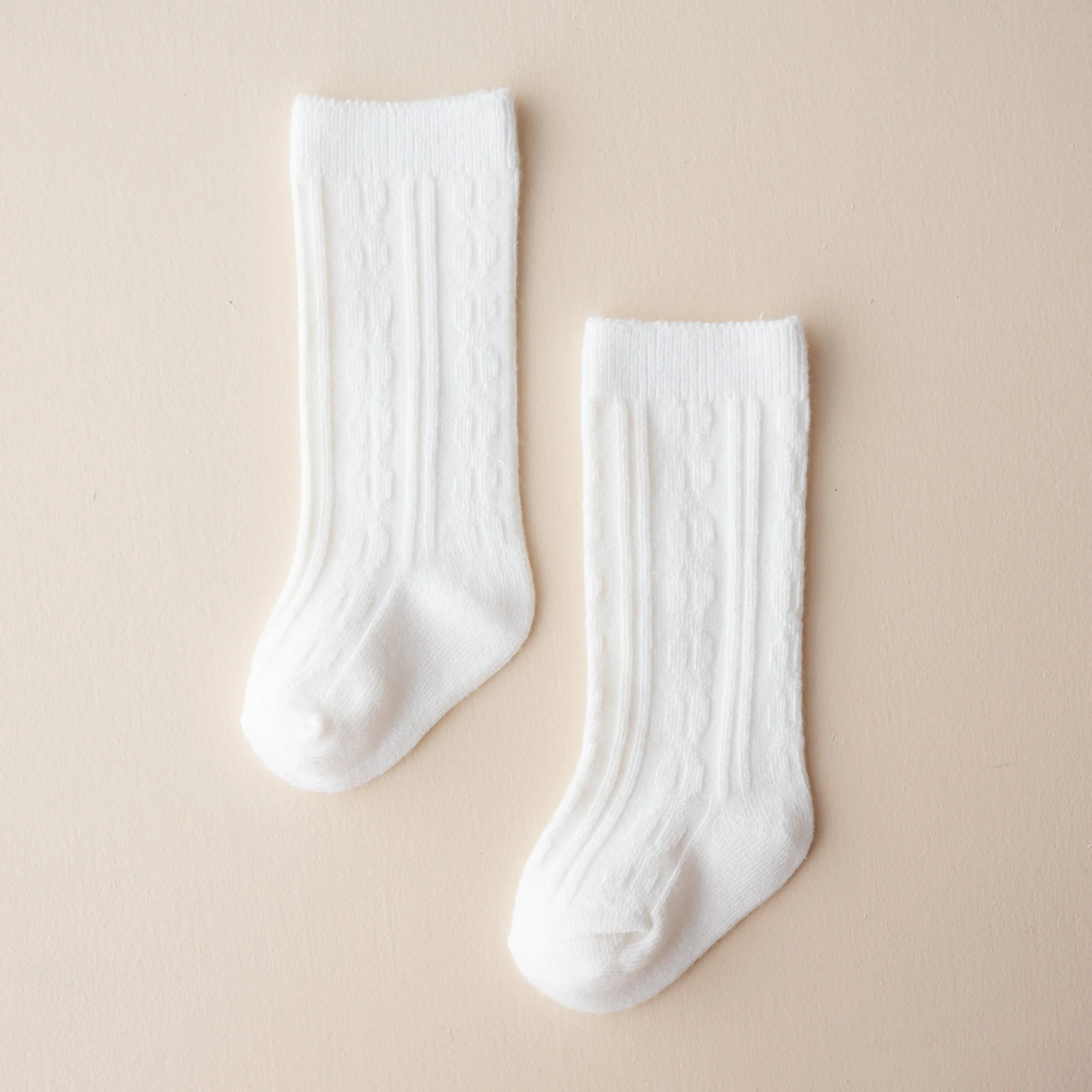 Kyte Baby Knee High Socks in Cloud Hot