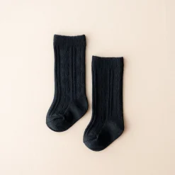 Kyte Baby Knee High Socks in Midnight Clearance
