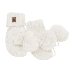 Kyte Baby Knit Booties in Oat Best