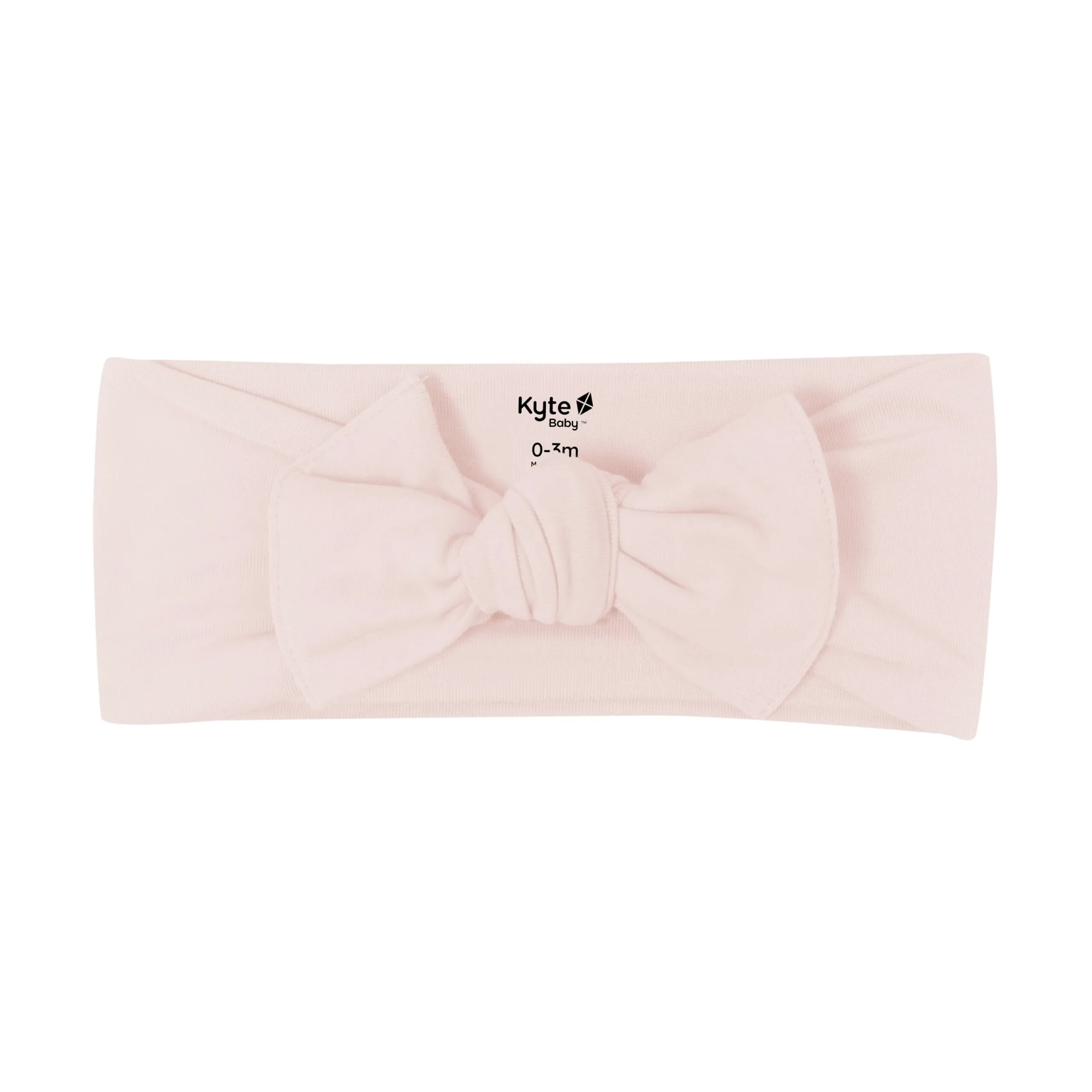 Kyte Baby Knotted Bow Headband in Blush Discount