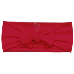 Kyte Baby Knotted Bow Headband in Cardinal Outlet