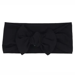 Kyte Baby Knotted Bow Headband in Midnight Outlet