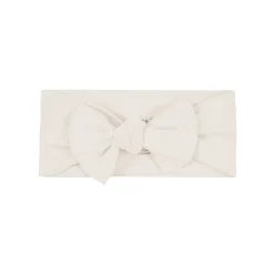Kyte Baby Knotted Bow Headband in Oat Sale