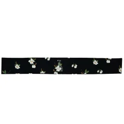 Kyte Baby Knotted Bow Headband in Small Midnight Magnolia Discount