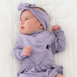 Kyte Baby Knotted Bow Headband in Taro Discount