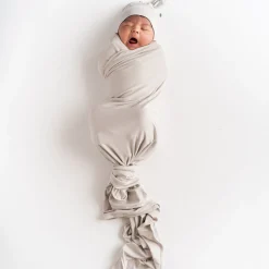 Kyte Baby Knotted Cap in Oat Hot