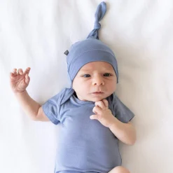 Kyte Baby Knotted Cap in Slate