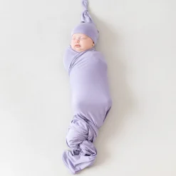 Kyte Baby Knotted Cap in Taro Clearance
