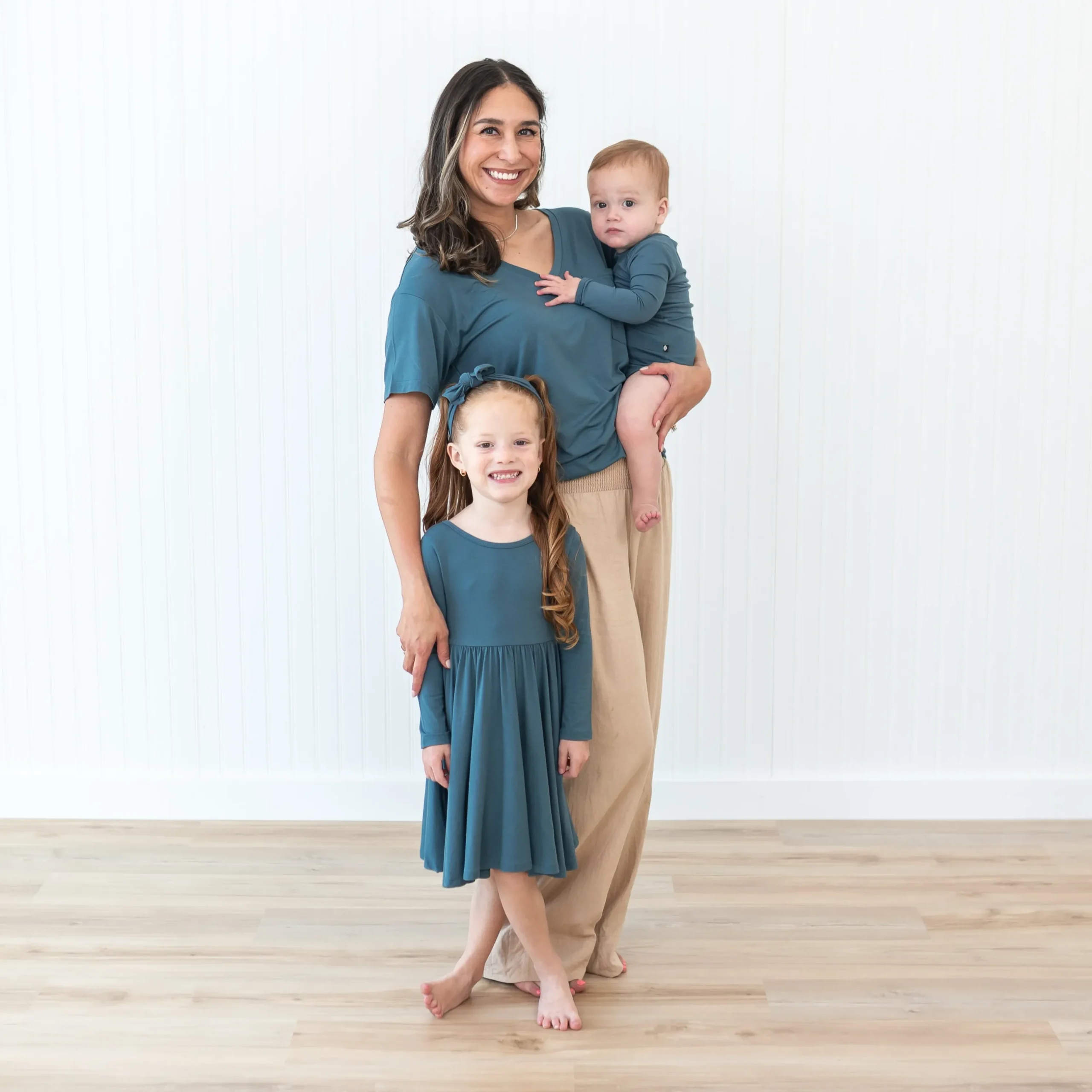 Kyte Baby Long Sleeve Bodysuit in Atlantic Sale