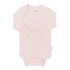 Kyte Baby Long Sleeve Bodysuit in Blush Clearance