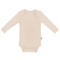 Kyte Baby Long Sleeve Bodysuit in Bisque Outlet