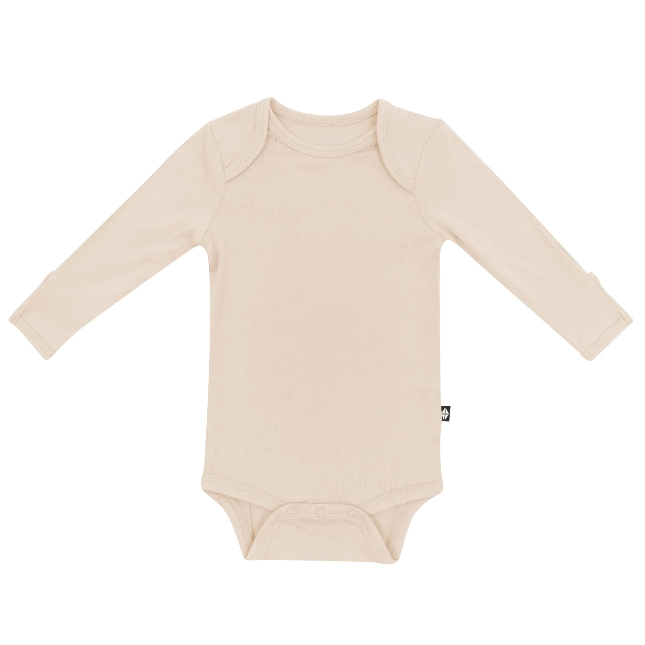 Kyte Baby Long Sleeve Bodysuit in Bisque Outlet
