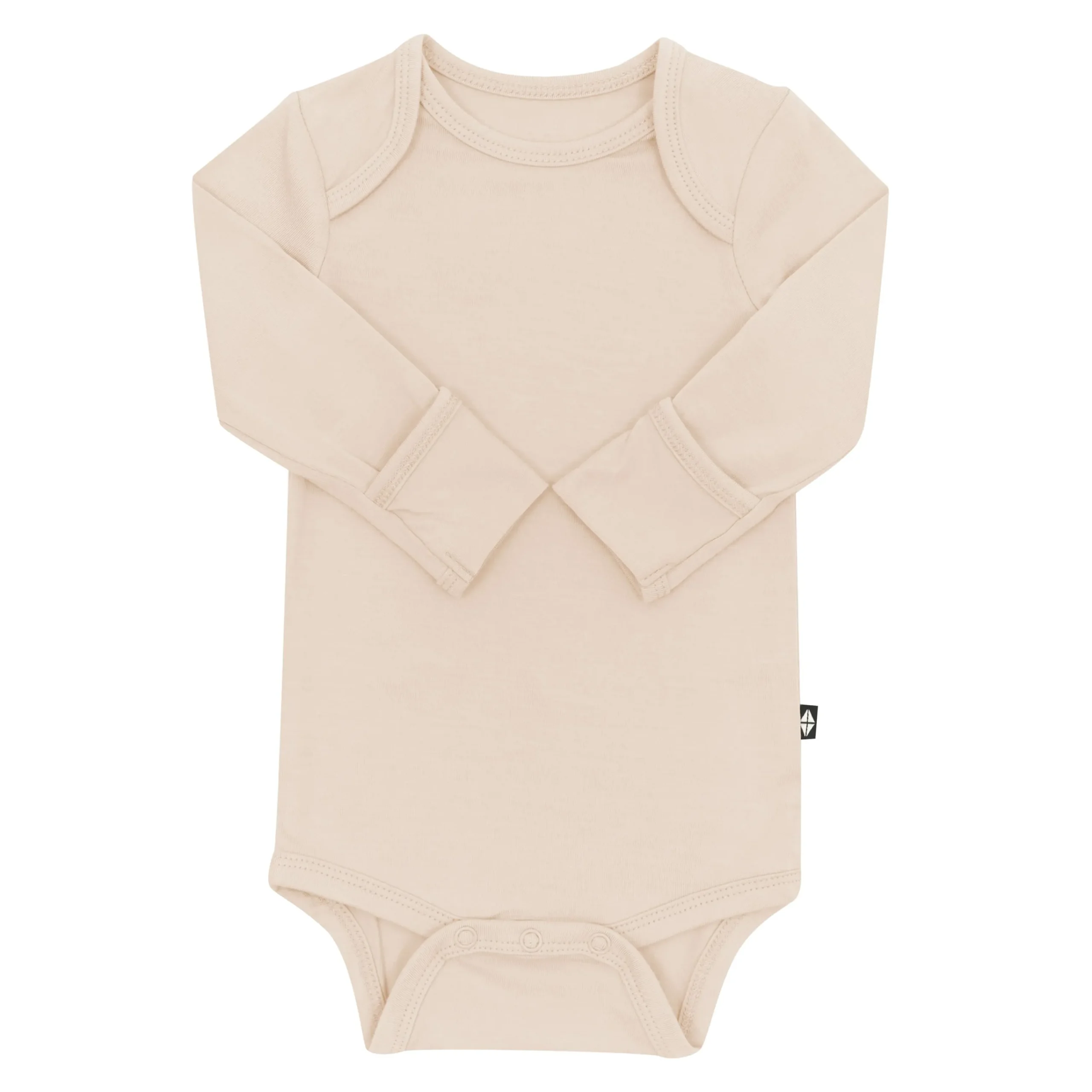 Kyte Baby Long Sleeve Bodysuit in Bisque Outlet