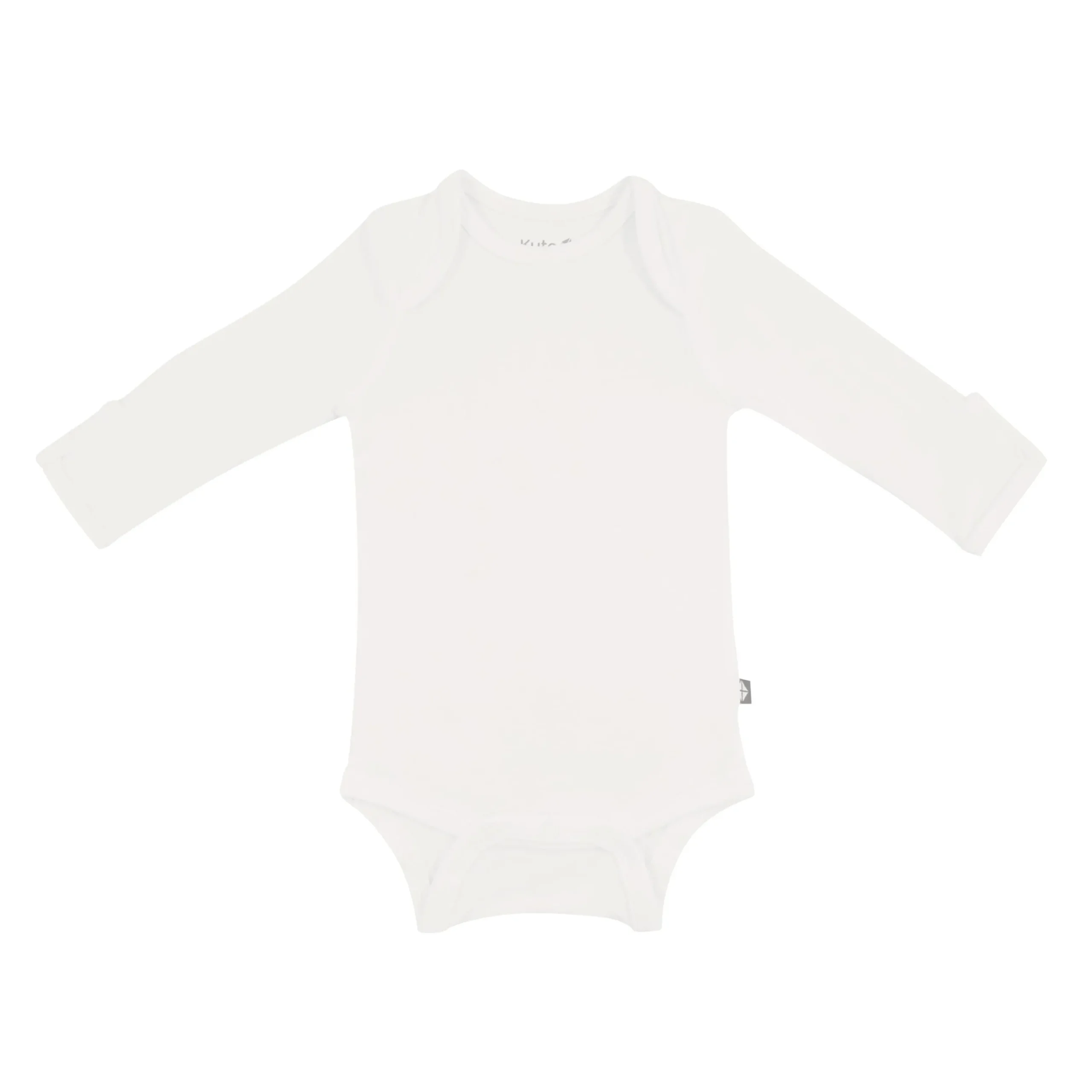 Kyte Baby Long Sleeve Bodysuit in Cloud Hot