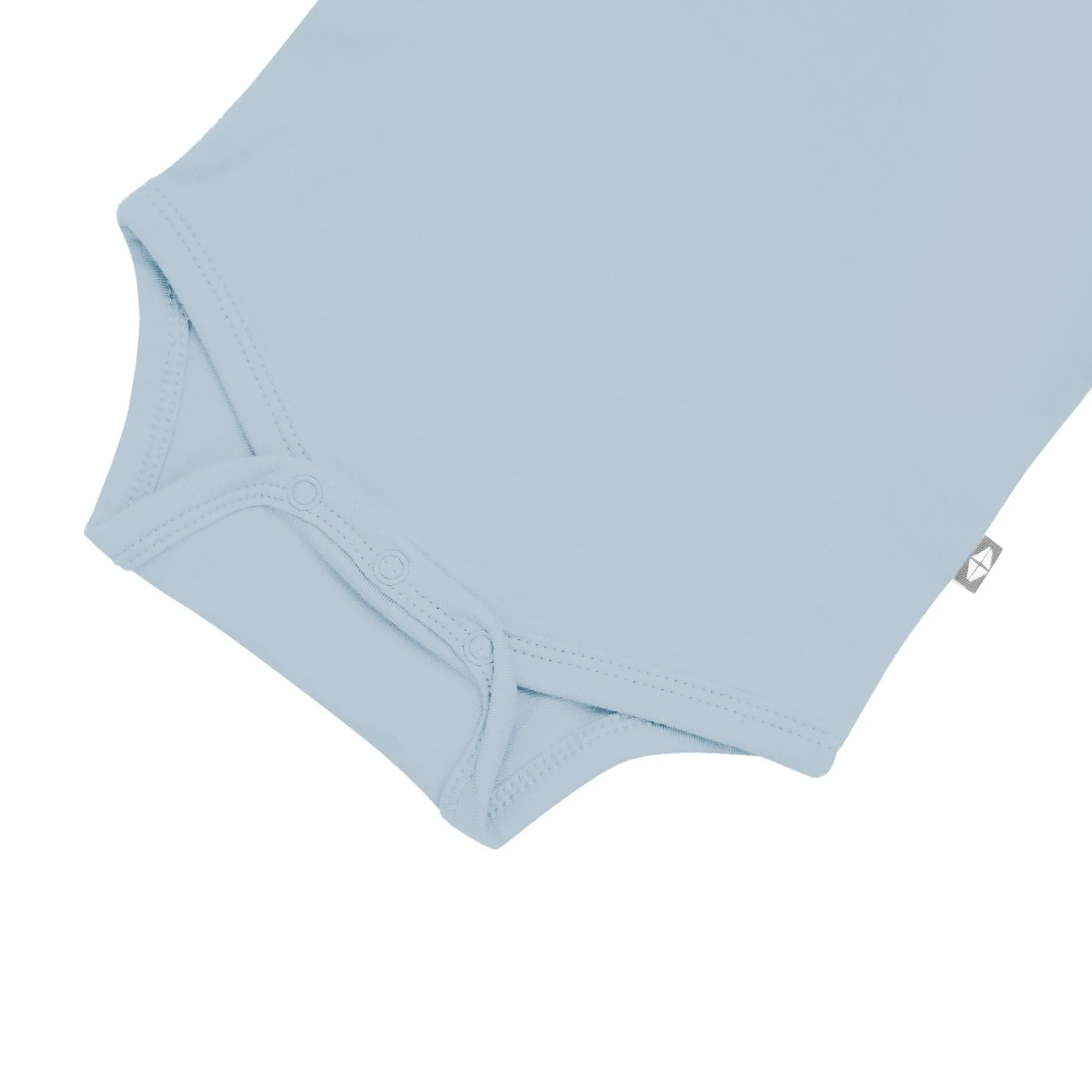 Kyte Baby Long Sleeve Bodysuit in Fog Clearance