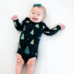 Kyte Baby Long Sleeve Bodysuit in Twinkle Tree Best