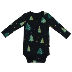 Kyte Baby Long Sleeve Bodysuit in Twinkle Tree Best