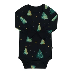 Kyte Baby Long Sleeve Bodysuit in Twinkle Tree Best