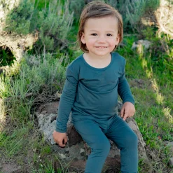 Kyte Baby Long Sleeve Pajamas in Atlantic Sale