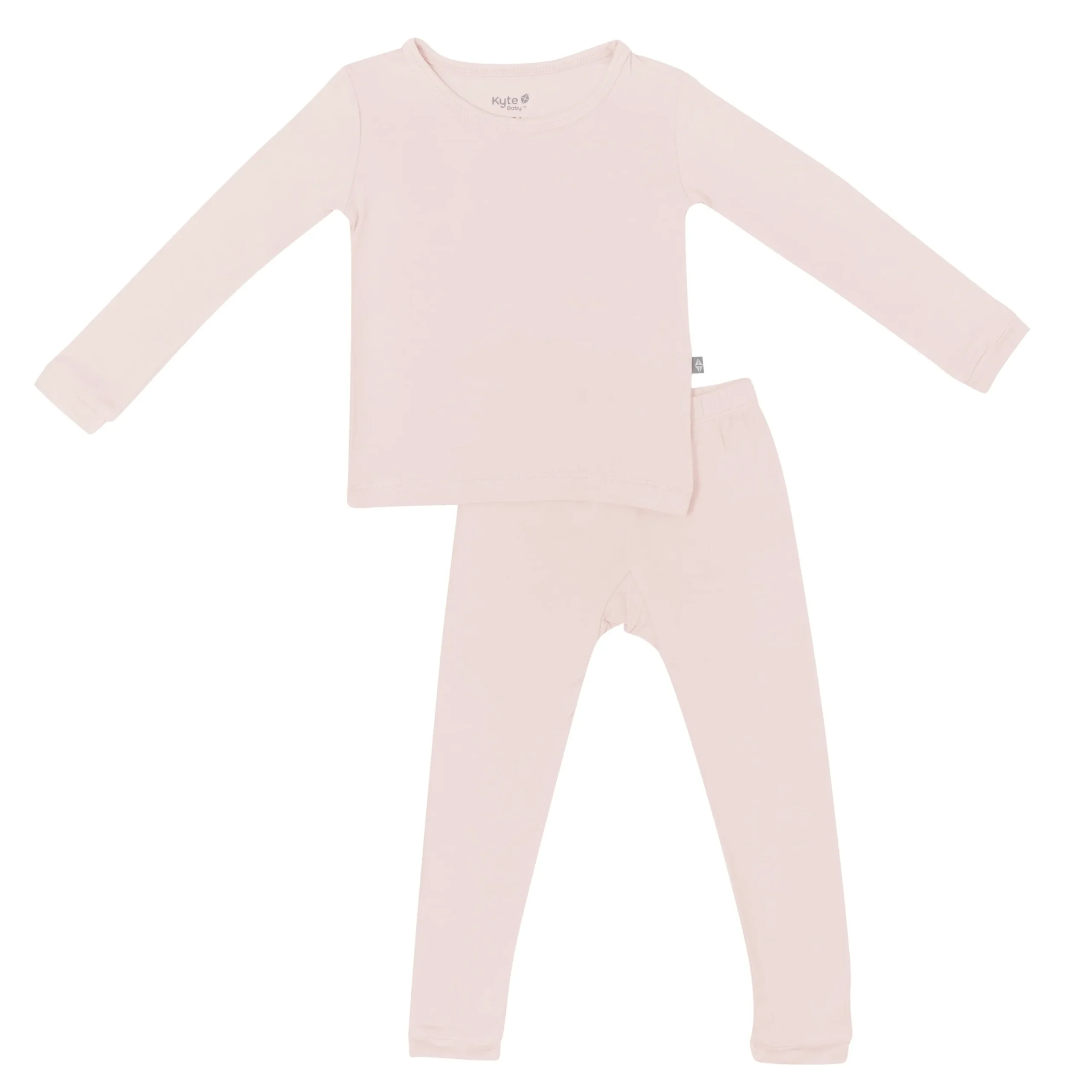 Kyte Baby Long Sleeve Pajamas in Blush Hot